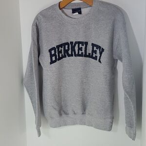 Vintage MV Sport Collegiate Sweatshirt Grey Blue Size S Unisex